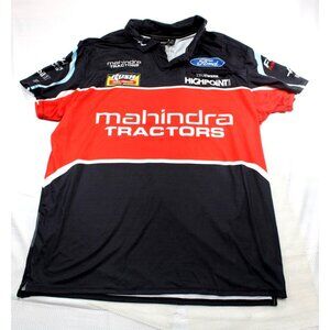 Stewart-Haas Truewerk Racing Team Issued Shirt XL Mahindra Tractors Ford Perform